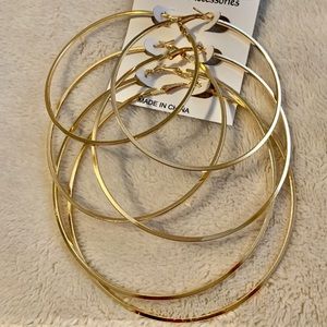 Gold Hoop earrings
